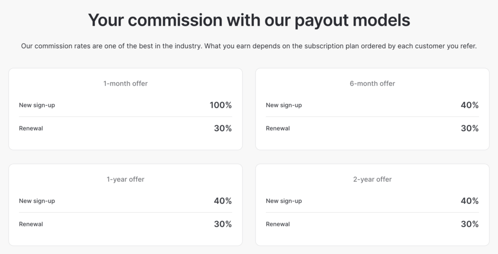 nordvpn commissions